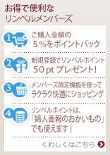 メンバーズの特典