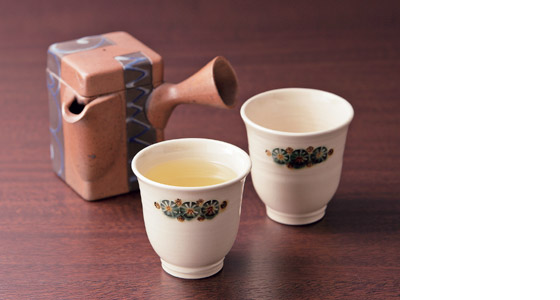 【利休園】宇治茶と茶器セット