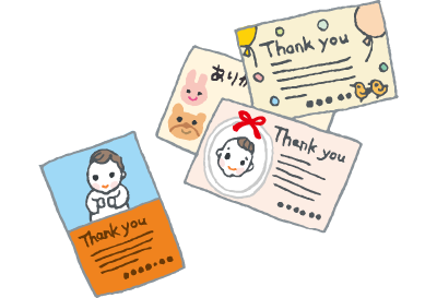 【文例付き】出産内祝いのメッセージカード&お礼状、感謝を伝える文章の書き方
