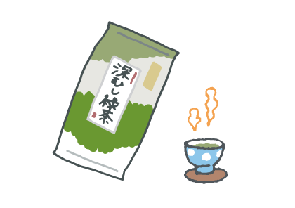 お茶のイメージイラスト