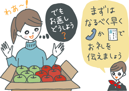 お歳暮のお返しは必要 相場や贈る際のマナーについて詳しく見てみよう ギフトコンシェルジュ リンベル