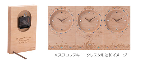 ディズニー３連時計　Ｓｔｏｒｙ　Ｌｉｎｅ　シンデレラ　Ｄｅｓｔｉｎｙ【カエデ】