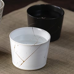 日本の極み　京焼・清水焼　金銀彩カップ