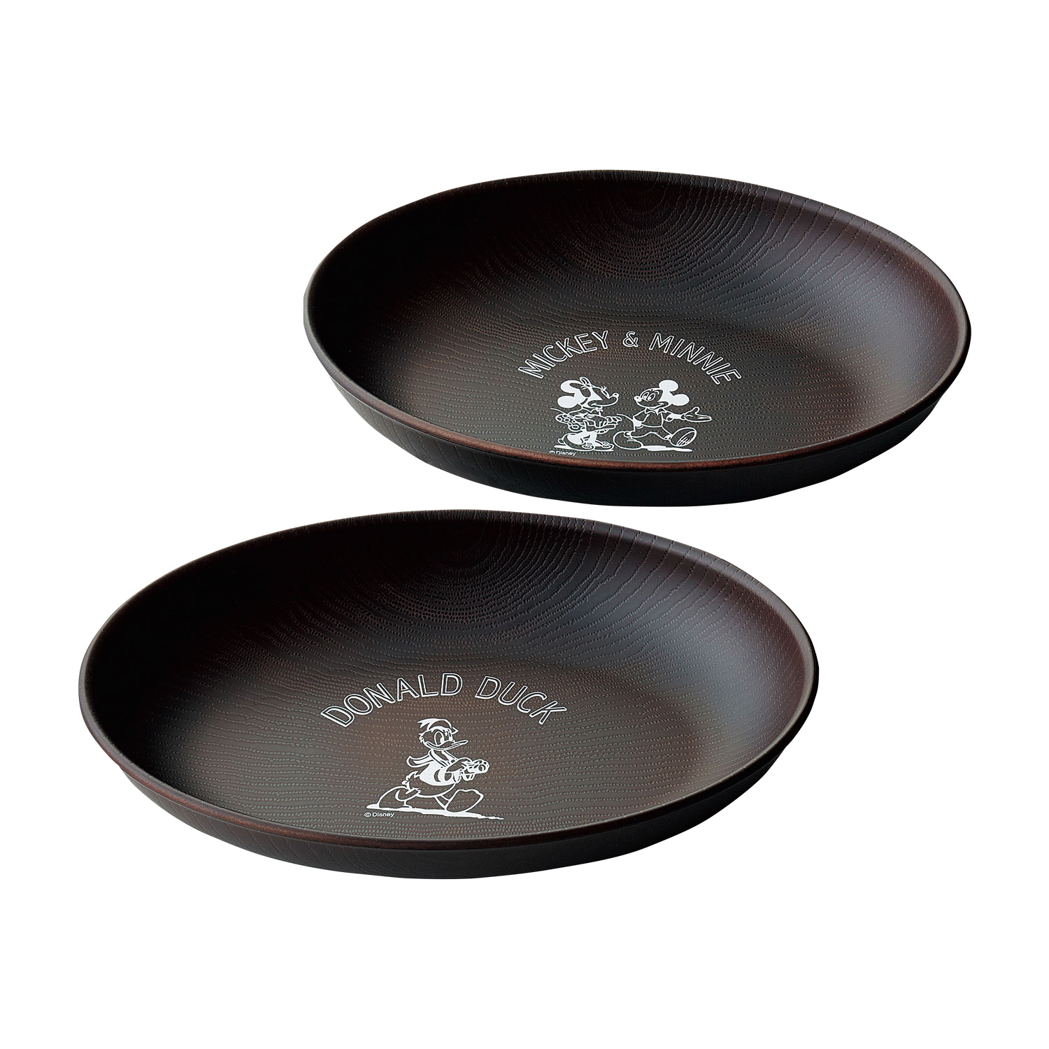 ミッキー&フレンズ ペアオーバルプレート