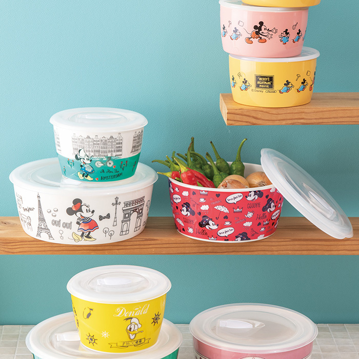 ディズニー] LET'S TRAVEL レンジパック3個セット