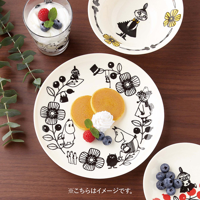 ムーミン　ムーミンバレー　パスタプレートセット