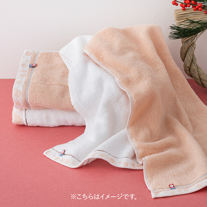 今治謹製　至福タオル梅染め　タオルセット