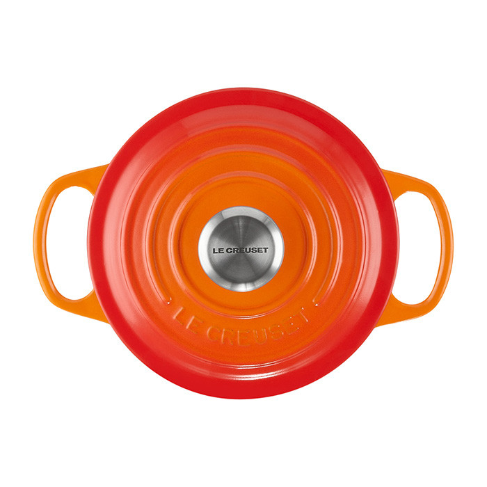 ル・クルーゼ] シグニチャー ココット・ロンド 16cm（1～2人分