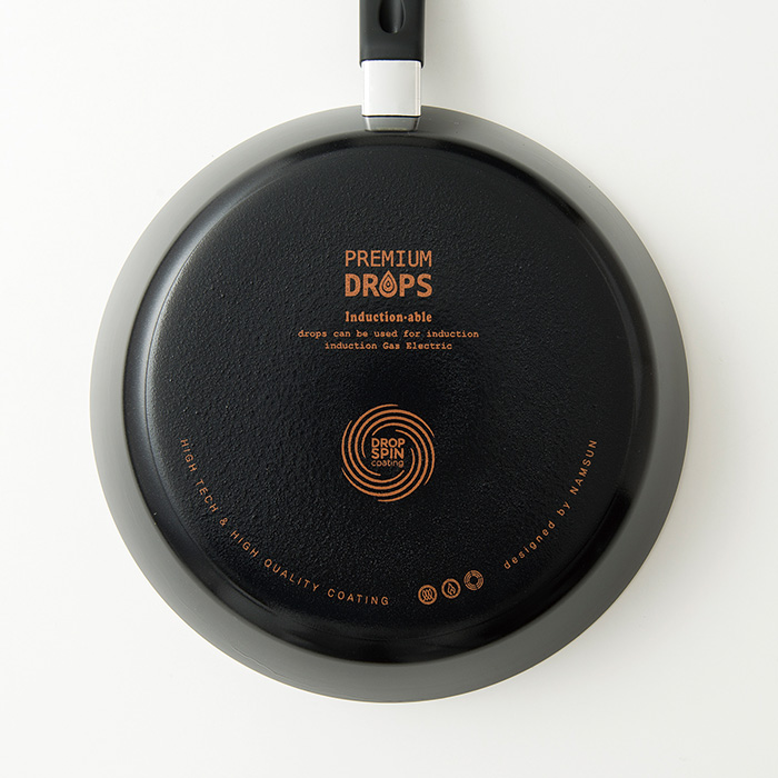 新品　リンベル　PREMIUM DROPS DS-5 フライパン 28cm プレミアムドロップス] フライパン28cm ピンク｜カタログ