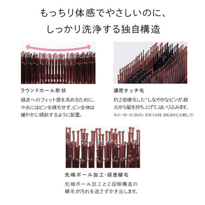 ReFa イオンケアブラシプレミアム ピンクゴールド ReFa ION CARE BRUSH