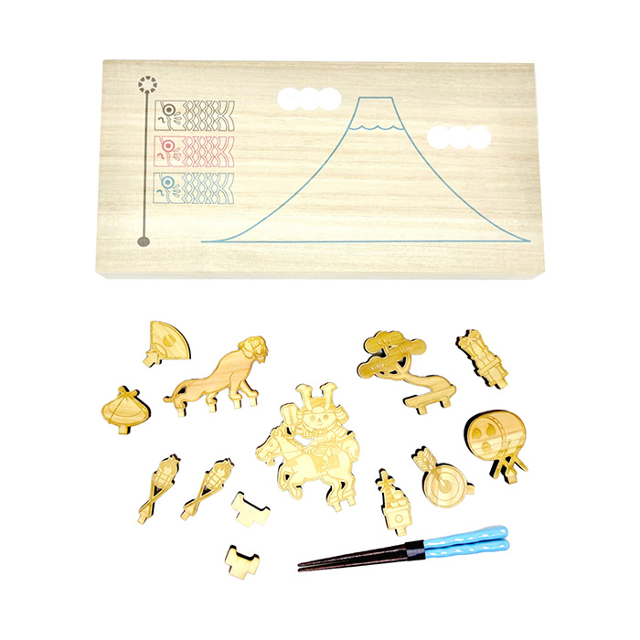 兵左衛門　こども大将　小さなお箸セット