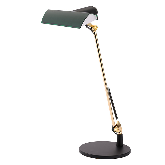 　【長寿祝いオリジナルサービス付き】スワン電器　デスクライト　ＥＸＡＲＭ　ＮＹ　グリーン