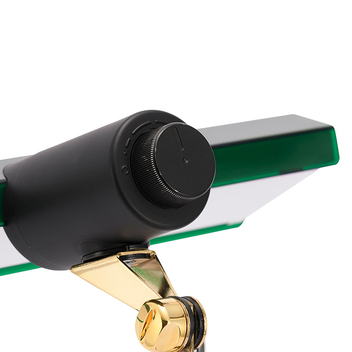 　【長寿祝いオリジナルサービス付き】スワン電器　デスクライト　ＥＸＡＲＭ　ＮＹ　グリーン