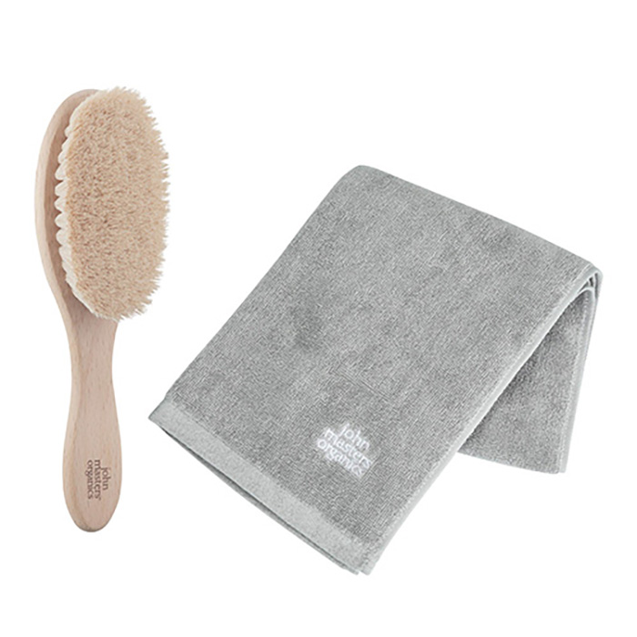 ベビーヘアブラシ&タオルセット ベビーヘアブラシ&タオルセット