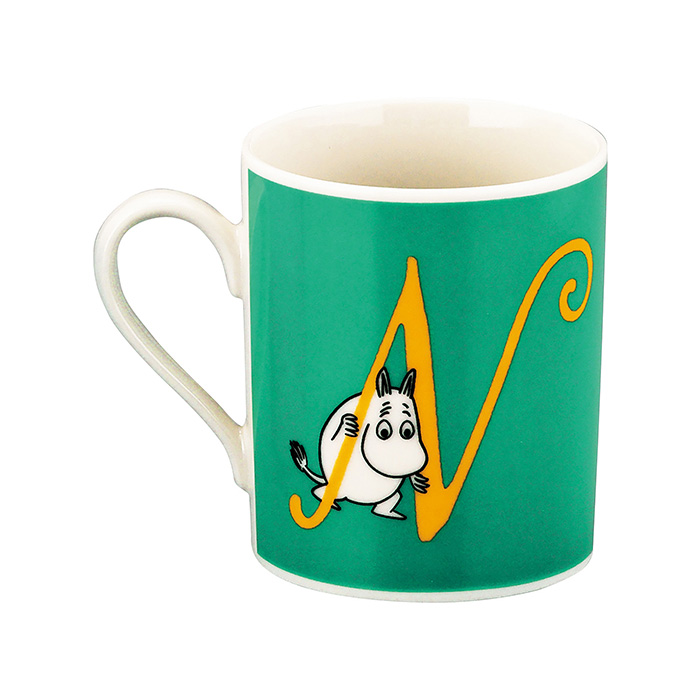 ムーミン　イニシャルマグ　Ｎ