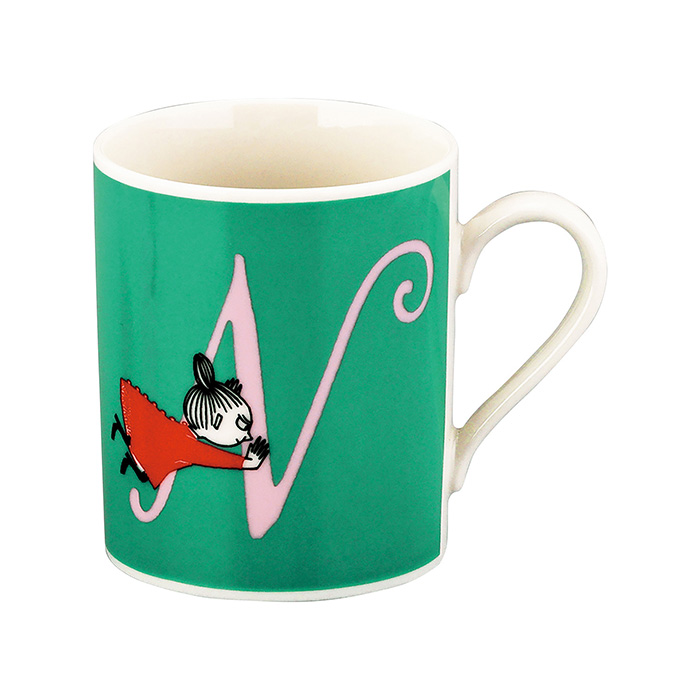 ムーミン　イニシャルマグ　Ｎ