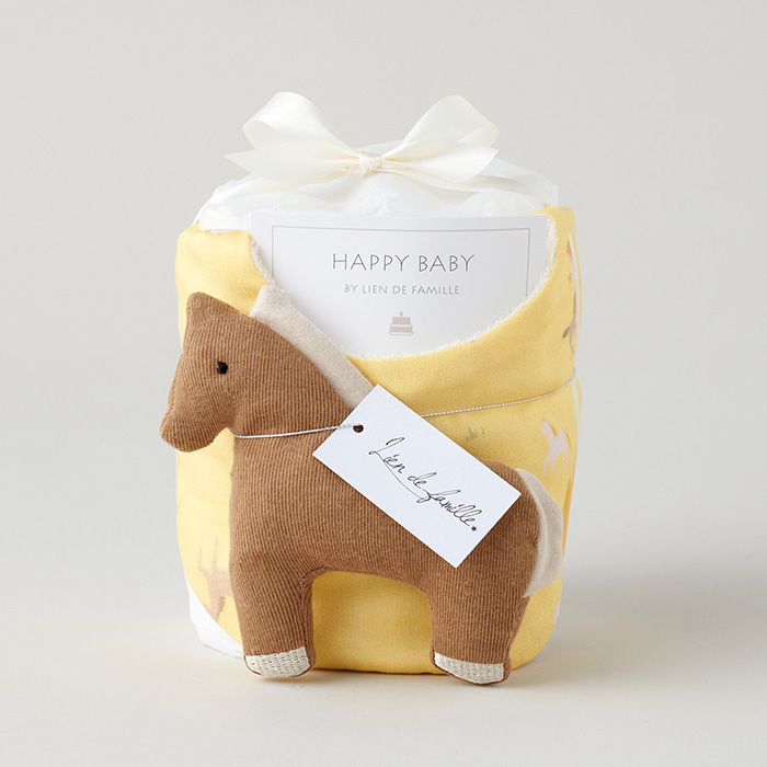 リヤンドファミーユ　お馬さんのぱりもふトイとスタイのベビーケーキ