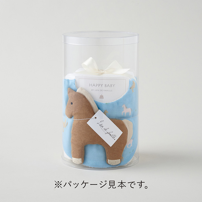 リヤンドファミーユ　お馬さんのぱりもふトイとスタイのベビーケーキ
