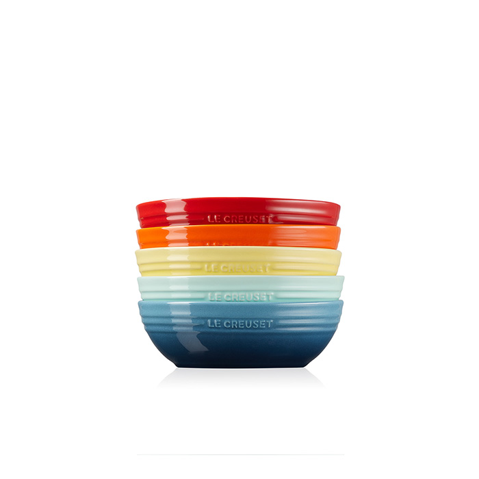 LE CREUSET オーバル・サービング・ボール 17cm (5個入り) ル・クルーゼ] オーバル・サービング・ボール17cm（5個入り
