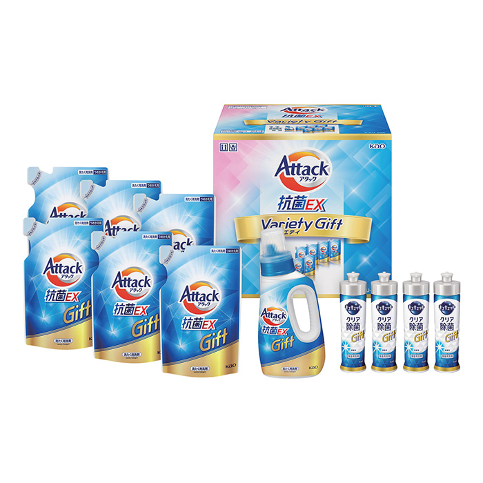 花王　アタック抗菌ＥＸ　バラエティギフト