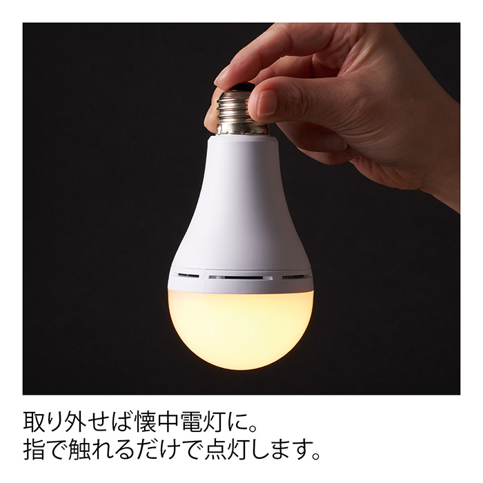 　防災電球　昼白色＆電球色