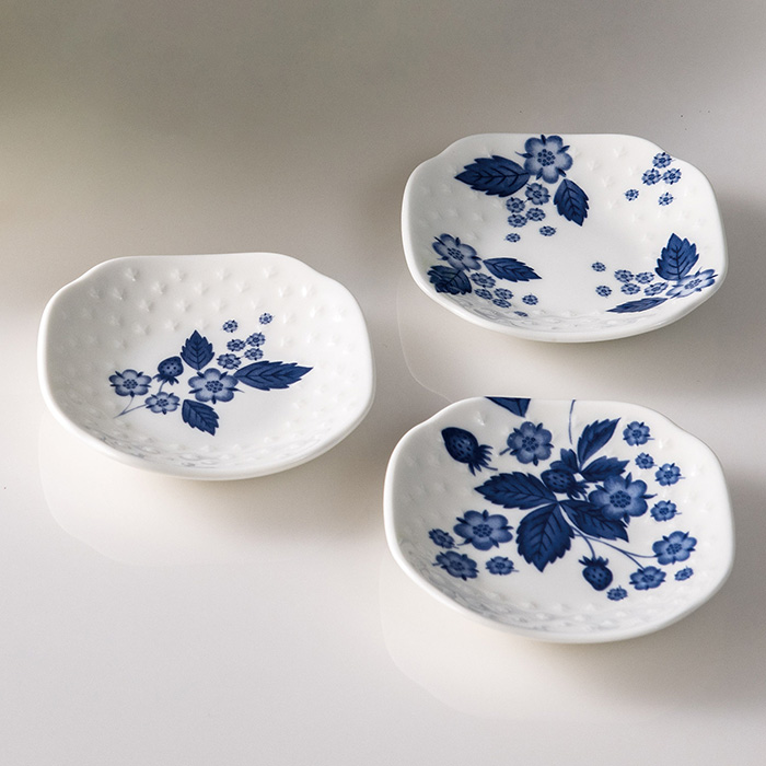 ウェッジウッド] ストロベリー ブルーム インディゴ ソイディッシュ 5