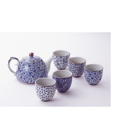 有田焼] 古染ポット茶器｜カタログギフトのリンベル[公式]