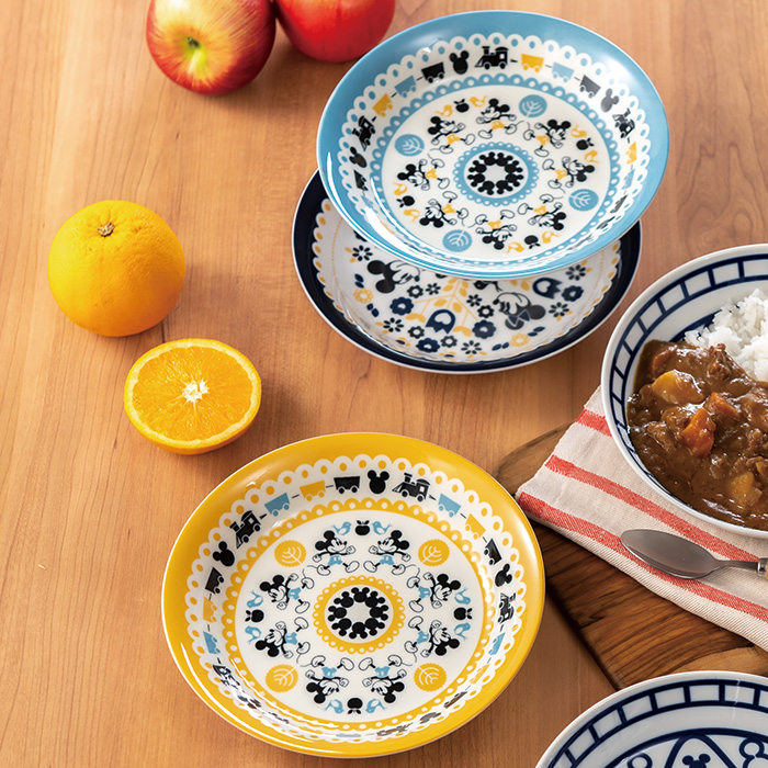 ミッキー＆フレンズ カレー皿4枚セット｜カタログギフトのリンベル[公式]