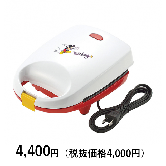 楽天市場】家庭用 ディズニー ミッキーマウス ワッフルメーカー