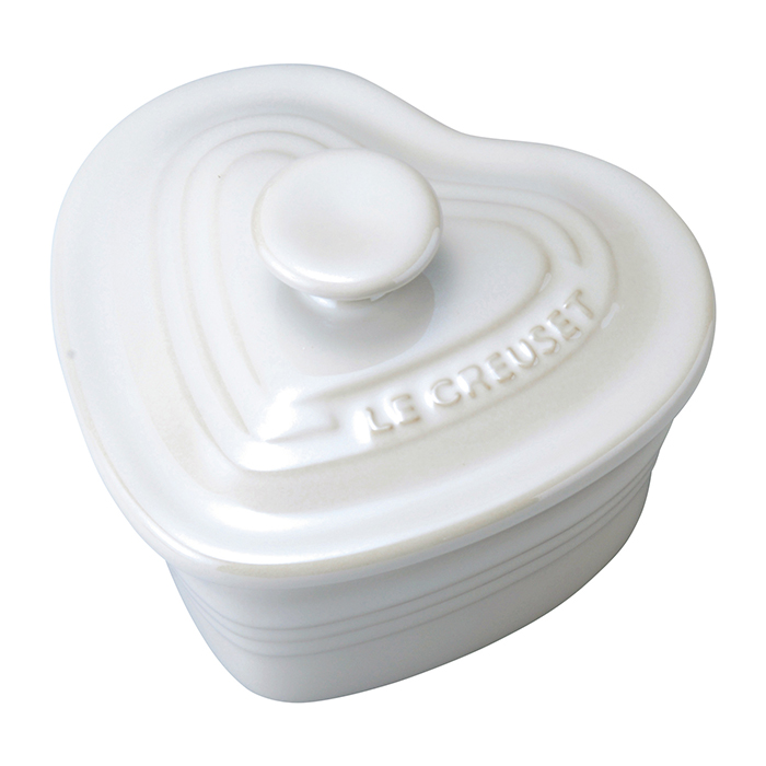 ル・クルーゼ] ラムカン・ダムール（S・フタ付き） ホワイトラスター