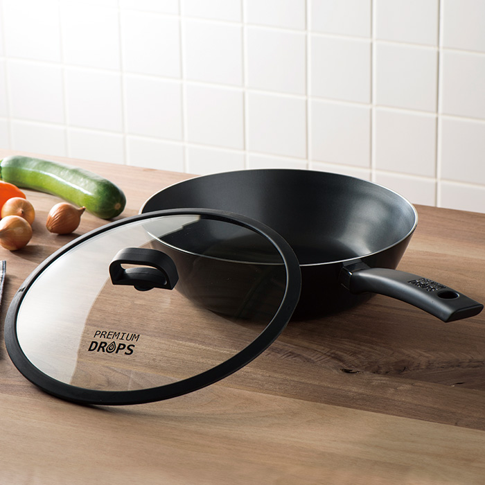 Tupperware 28cm フライパン ガラス蓋付き