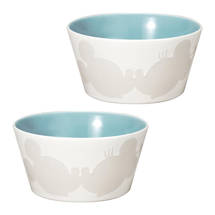   プリンセスボウル ペア ディズニー] ミッキー＆ミニー ペアボウル ホワイト｜カタログギフトの