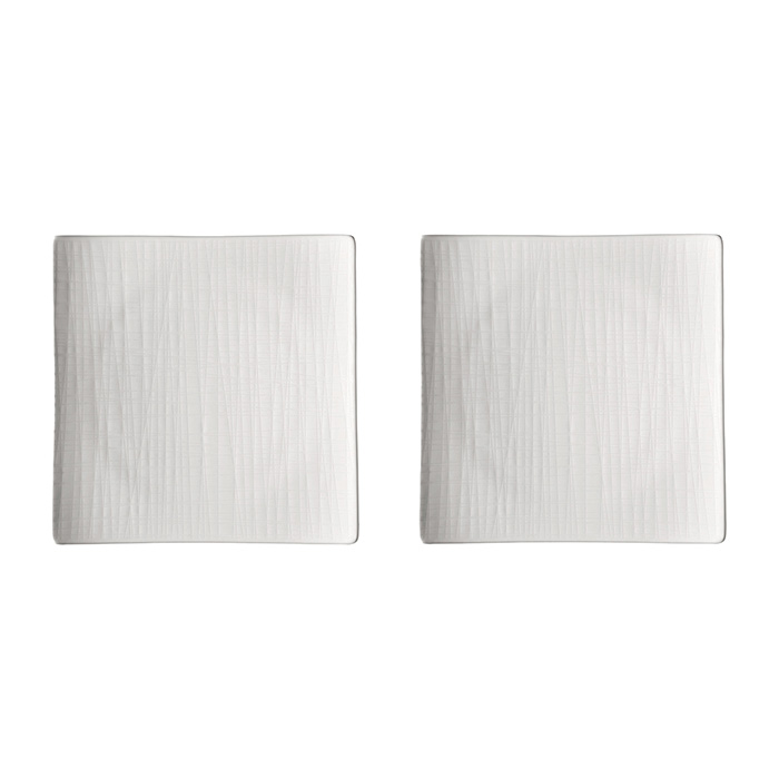 ローゼンタール] オーガンジー スクエアプレート ペア｜カタログギフト