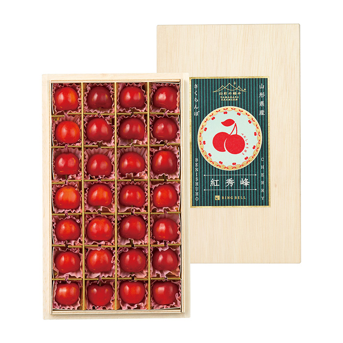 山形の極み　紅秀峰２８粒［チョコ詰］（お届けは５月１５日～５月２５日）