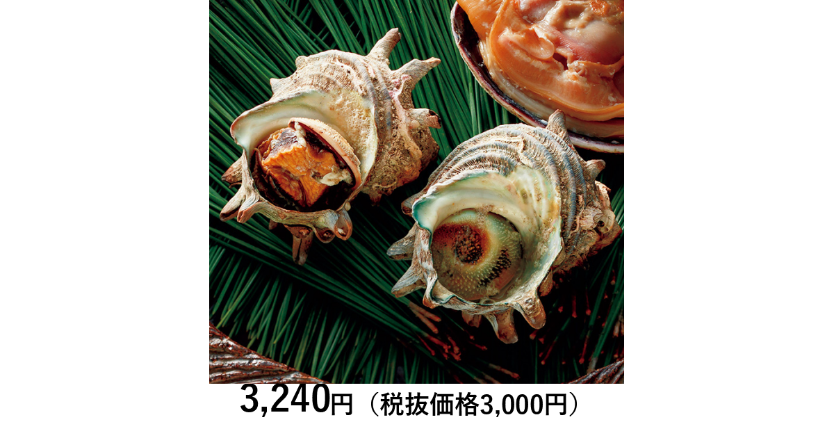 日本の極み] 三重県伊勢志摩産 活さざえ 800g｜カタログギフトの