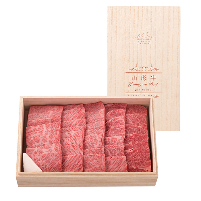 山形の極み　山形県　山形牛　焼肉用　肉質等級：４等級（Ｂ．Ｍ．Ｓ．Ｎｏ．５）以上　５１０ｇ