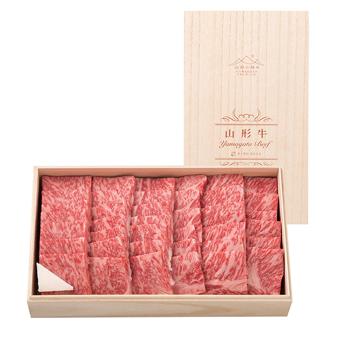 山形の極み山形県　山形牛　焼肉用　肉質等級：４等級（Ｂ．Ｍ．Ｓ．Ｎｏ．５）以上　７５０ｇ