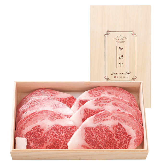 山形県 米沢牛 ロースステーキ 肉質等級：４等級（Ｂ．Ｍ．Ｓ．Ｎｏ．５）以上 ９６０ｇ