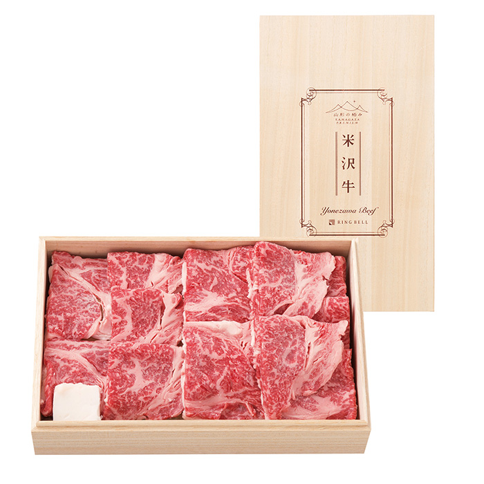 山形の極み　山形県　米沢牛　焼肉用　肉質等級：４等級（Ｂ．Ｍ．Ｓ．Ｎｏ．５）以上　５００ｇ