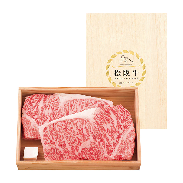 日本の極み三重県　松阪牛　サーロインステーキ　肉質等級：４等級（Ｂ．Ｍ．Ｓ．Ｎｏ．５）以上　６００ｇ