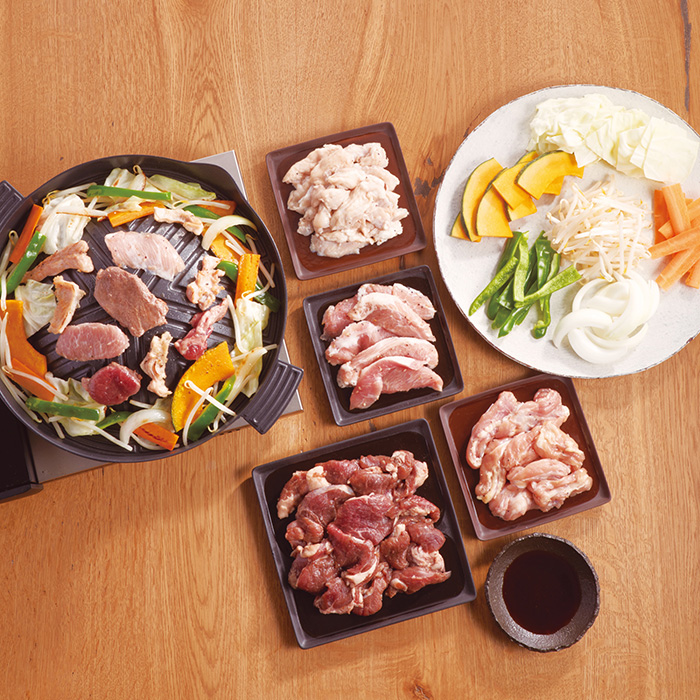 肉のミートピア　〈北海道からの福音〉【北海道帯広市】〈肉のミートピア〉社長の成吉思汗・焼肉セット