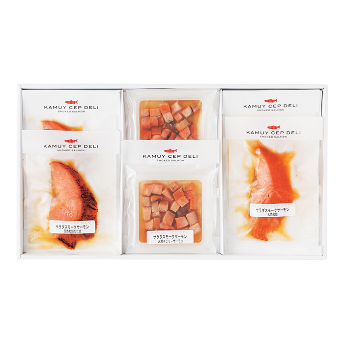 カムイチェプデリ　〈北海道からの福音〉【北海道根室市】〈カムイチェプデリ〉スモークサーモンセット
