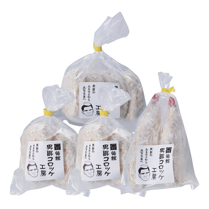 マルヒロ太田食品　〈北海道からの福音〉【北海道函館市】〈マルヒロ太田食品〉まるごとコロッケ＆メンチカツ４種セット