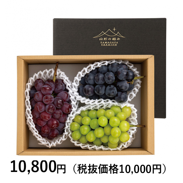 日本の極み] 山形県産 3種食べ比べセット（お届けは9月20日～10
