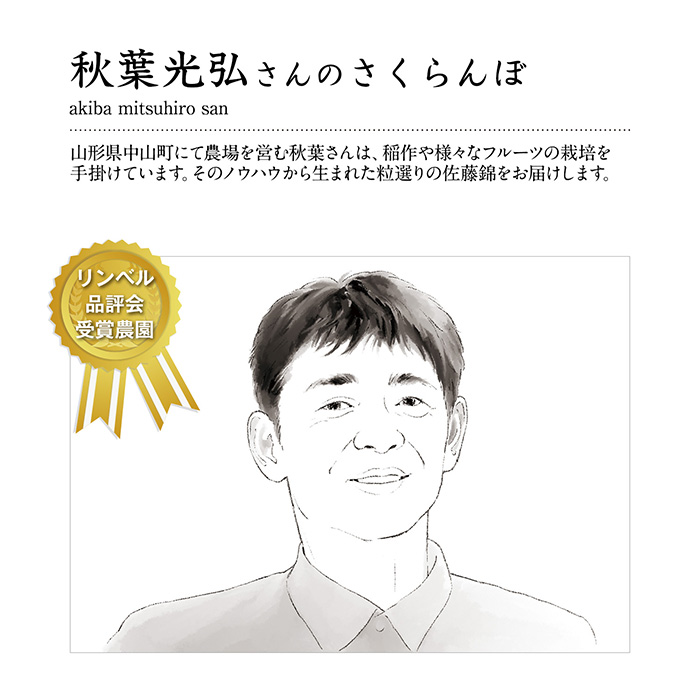 山形の極み　佐藤錦　５００ｇ［化粧詰］（お届けは６月１５日～６月３０日）