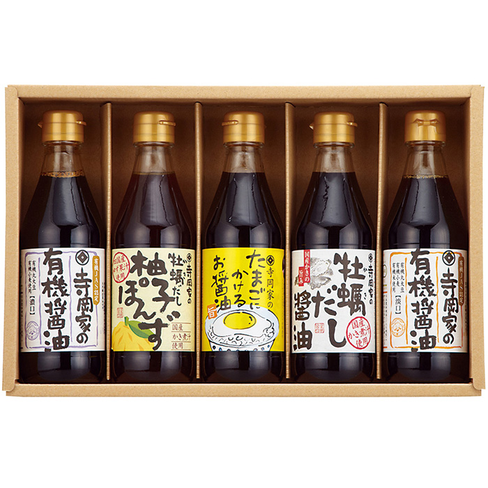 寺岡有機醸造] 寺岡家の醤油・調味料詰合せＢ｜カタログギフトのリンベル[公式]