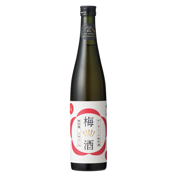 日本の極み　茨城県　月の井酒造店　日本酒仕込み　オーガニック梅酒　５００ｍｌ