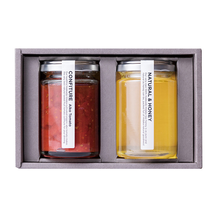 新ひだか町 ナチュラルリゾートハイジア 有機アイコのコンフィチュールと日高のハチミツセット カタログギフトのリンベル 公式