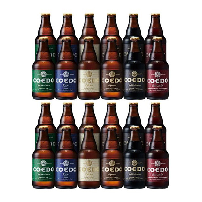 おうちごはん　ＣＯＥＤＯビール　ＣＯＥＤＯビール　２４本飲み比べセット