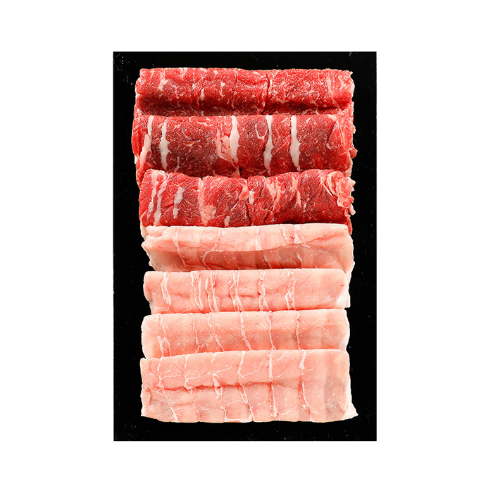 おうちごはん] 肉の大橋亭 近江牛・京都ぽーく しゃぶしゃぶ